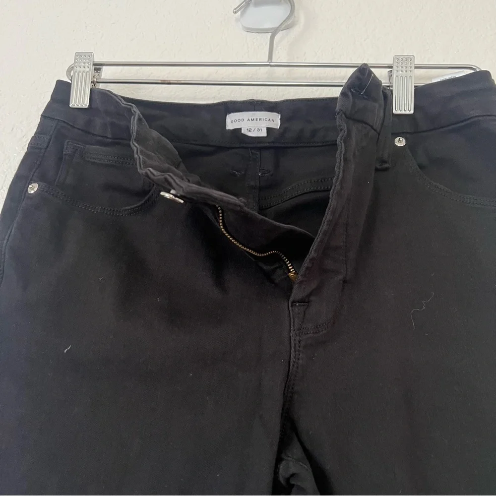 Good American Good legs High Rise Skinny Jeans 31 - Picture 5 of 10